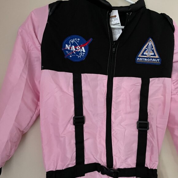 Pink NASA Astronaut Jumpsuit Costume - Picture 2 of 13